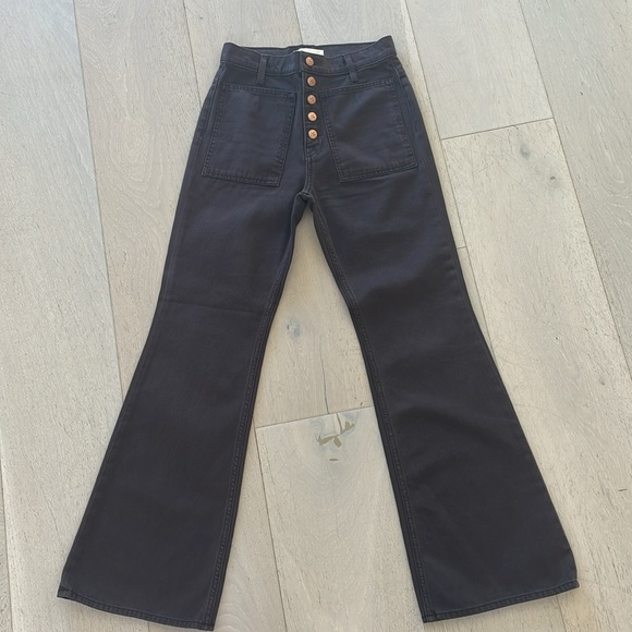 Ulla Johnson Lou Jeans in Mahogany size 27 - Picture 2 of 4